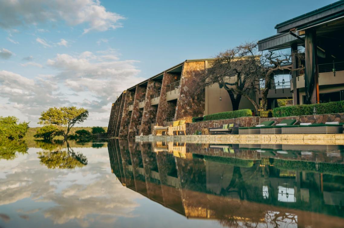 Luxury safari accommodation