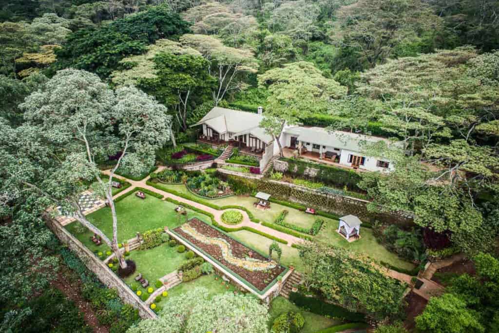 Luxury safari accommodation